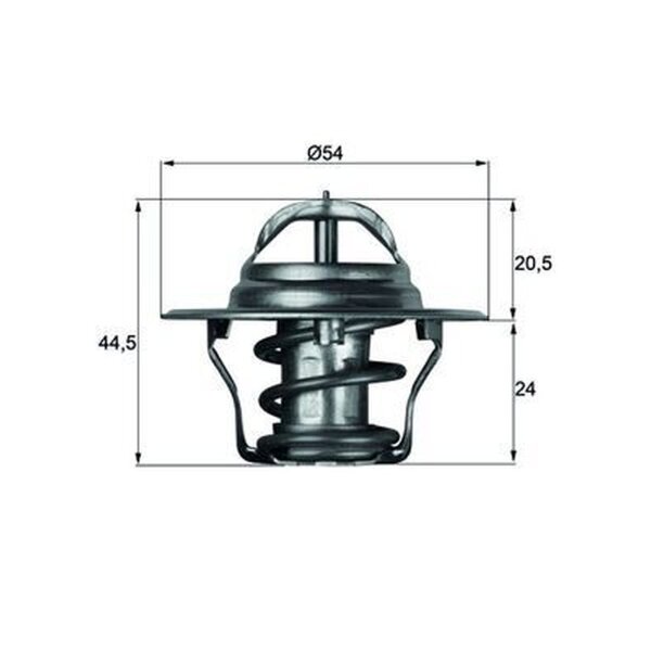 MAHLE TX 4 83D Thermostat, Kühlmittel
