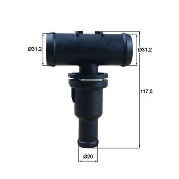 MAHLE TH 53 75 Thermostat, Kühlmittel