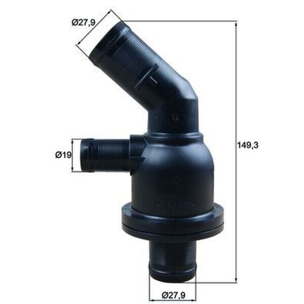 MAHLE TH 55 87 Thermostat, Kühlmittel