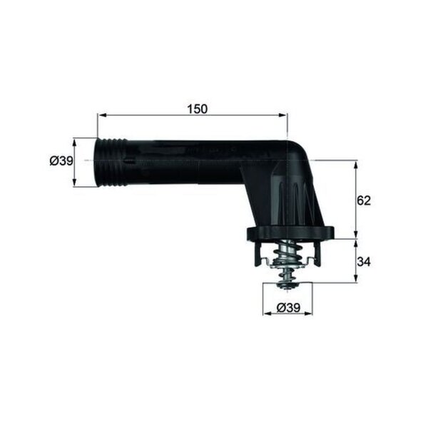 MAHLE TI 20 95 Thermostat, Kühlmittel