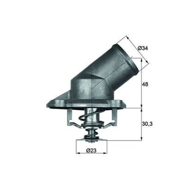 MAHLE TI 224 92 Thermostat, Kühlmittel