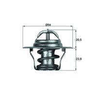 MAHLE TX 14 87D Thermostat, Kühlmittel