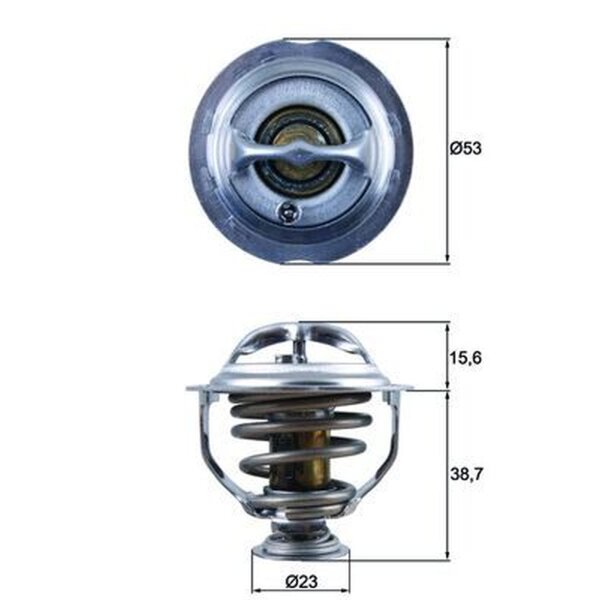 MAHLE TX 123 95D Thermostat, Kühlmittel