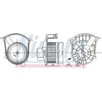 NISSENS 87262 Innenraumgebläse