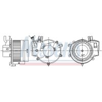 NISSENS 87395 Innenraumgebläse
