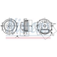 NISSENS 87426 Innenraumgebläse