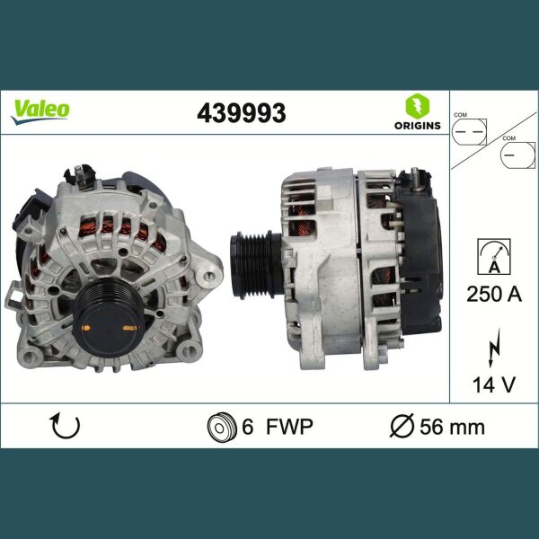 VALEO 439993 Generator
