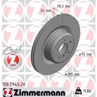 ZIMMERMANN 150.2945.20 Bremsscheibe