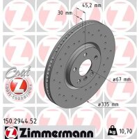 ZIMMERMANN 150.2944.52 Bremsscheibe