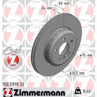ZIMMERMANN 150.2919.32 Bremsscheibe