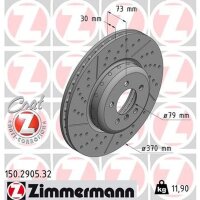 ZIMMERMANN 150.2905.32 Bremsscheibe