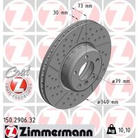 ZIMMERMANN 150.2906.32 Bremsscheibe