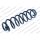 Fahrwerksfeder Lesjöfors 4295129 Hinterachse - 1 Stück