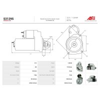AS-PL S3129S Starter