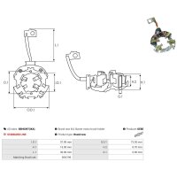 AS-PL SBH0097(IKA) Halter, Kohlebürsten