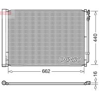 DENSO DCN05032 Kondensator, Klimaanlage