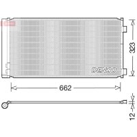 DENSO DCN05103 Kondensator, Klimaanlage