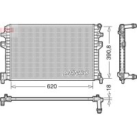 DENSO DRM02018 Kühler, Motorkühlung