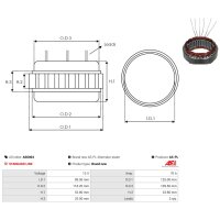 AS-PL AS0004 Stator, Generator