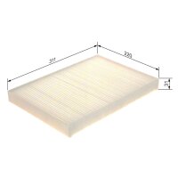 BOSCH 1 987 435 105 Filter, Innenraumluft