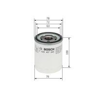 BOSCH F 026 407 245 Ölfilter