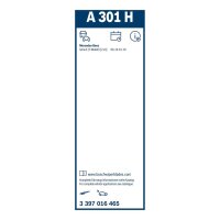 BOSCH 3 397 016 465 Wischblatt