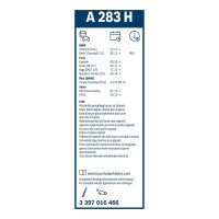 BOSCH 3 397 016 466 Wischblatt