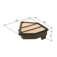 BOSCH F 026 400 583 Luftfilter