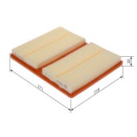 BOSCH F 026 400 611 Luftfilter
