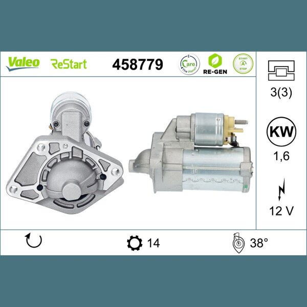 VALEO 458779 Starter