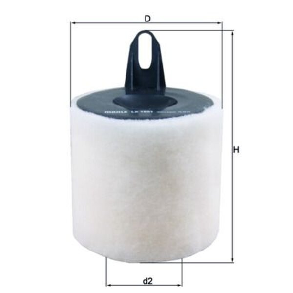 KNECHT LX 1651 Luftfilter