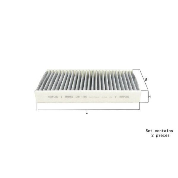 KNECHT LAK 1156/S Filter, Innenraumluft