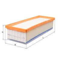 KNECHT LX 4084 Luftfilter