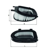 KNECHT LX 3541 Luftfilter