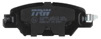 TRW GDB2163 Bremsbelagsatz, Scheibenbremse