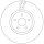 TRW DF6662S Bremsscheibe