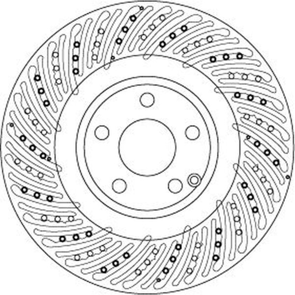 TRW DF6674S Bremsscheibe