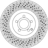 TRW DF6775S Bremsscheibe