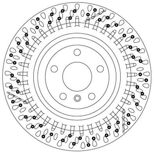 TRW DF6835S Bremsscheibe