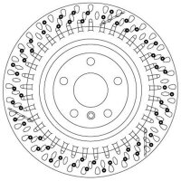 TRW DF6835S Bremsscheibe