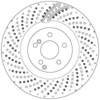 TRW DF6873S Bremsscheibe