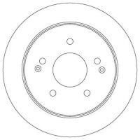 TRW DF6879S Bremsscheibe
