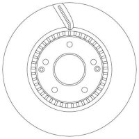 TRW DF6884S Bremsscheibe