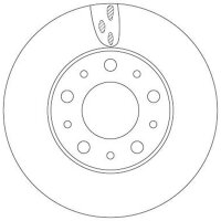 TRW DF6918S Bremsscheibe