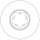 TRW DF6921S Bremsscheibe