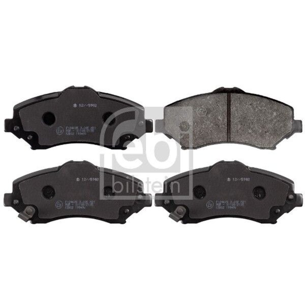 FEBI BILSTEIN 116063 Bremsbelagsatz, Scheibenbremse