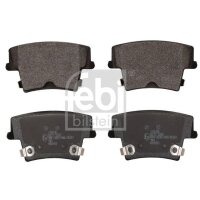FEBI BILSTEIN 116109 Bremsbelagsatz, Scheibenbremse