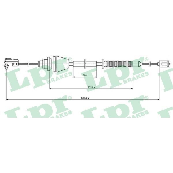 LPR C0148A Gaszug