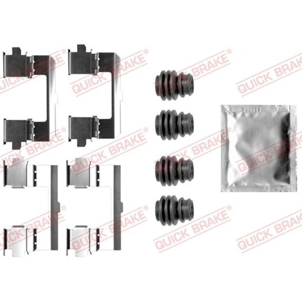 QUICK BRAKE 109-0048 Zubehörsatz, Scheibenbremsbelag