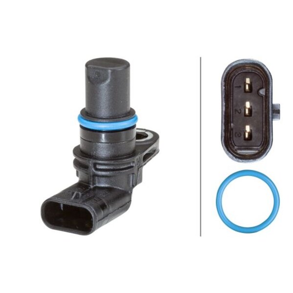 HELLA 6PU 013 122-191 Sensor, Nockenwellenposition